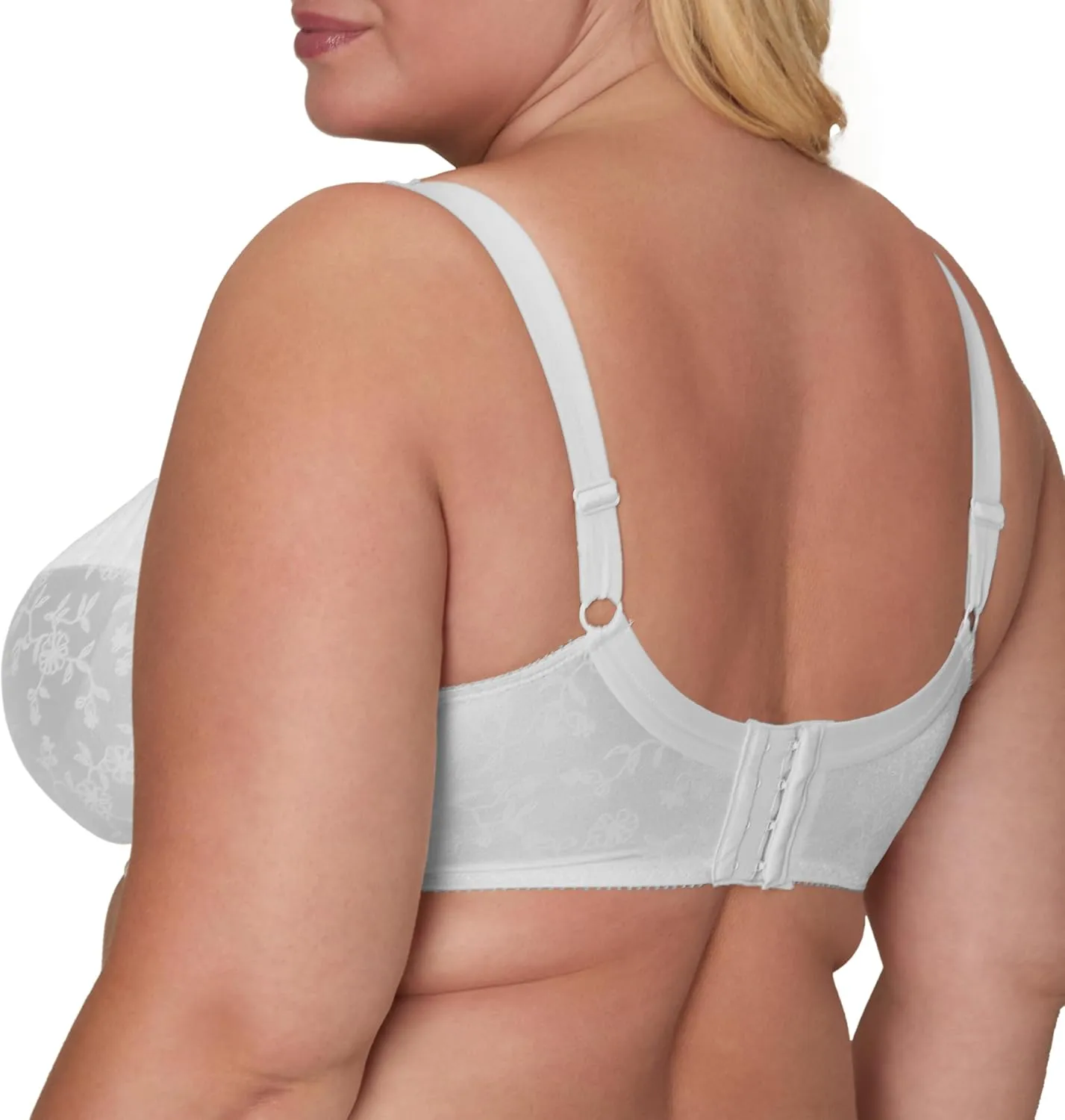 Playtex Women's Underwire Bra, Secrets Plus-Size Bras Available, Full-Coverage, Supportive, 4422