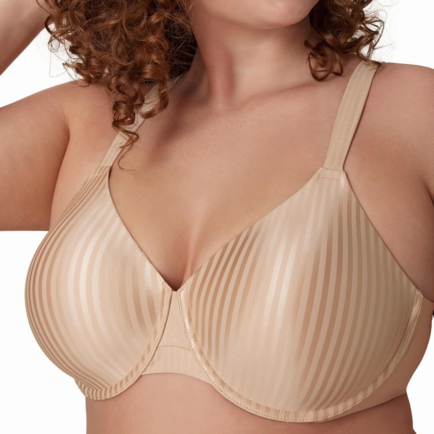Playtex Women's Secrets Underwire Bra 4747, All-Over Smoothing, Full-Coverage Underwire T-Shirt Bra