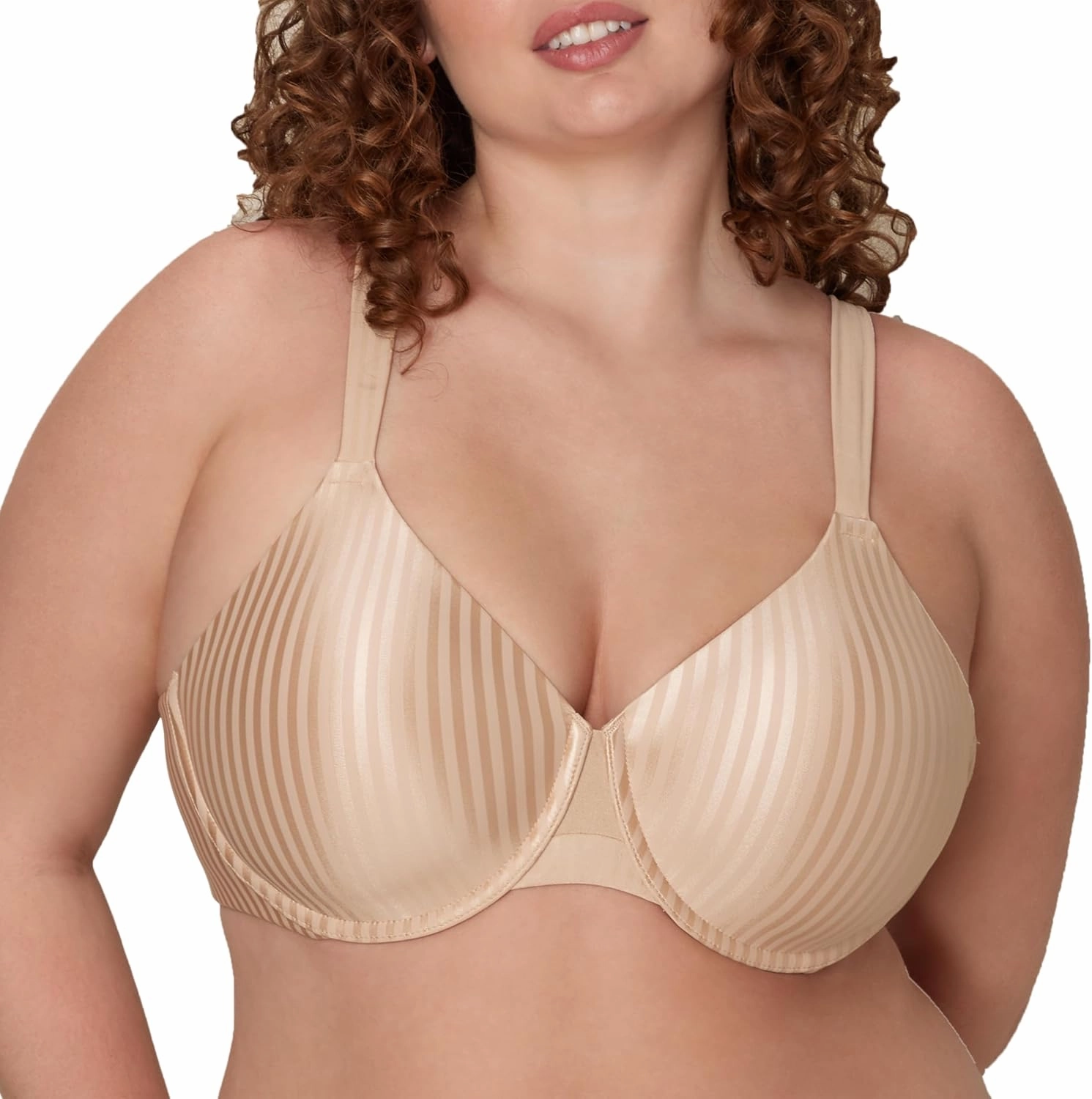 Playtex Women's Secrets Underwire Bra 4747, All-Over Smoothing, Full-Coverage Underwire T-Shirt Bra