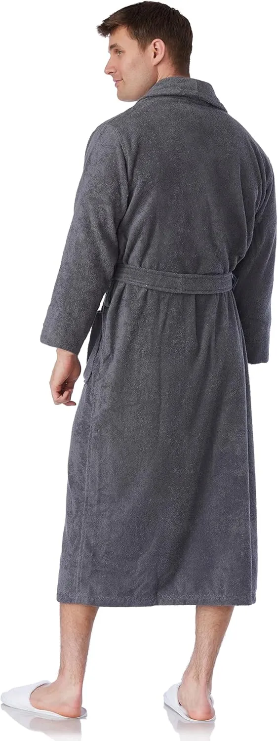 Plush Necessities 100% GOTS Certified Organic Cotton Terry Bathrobe