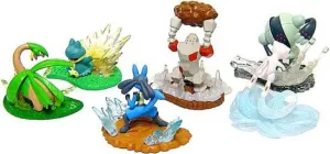 Pokemon Buildable Mini Figures Set of 6 Action Battlers [Toy]