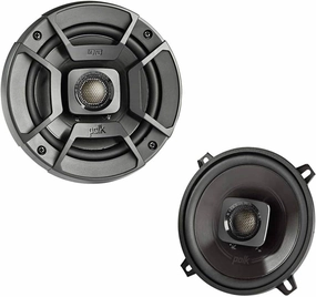 Polk Audio DB522 DB  Series 5-1/4" Coaxial Speaker for Car & Marine, 2-Way Boat & Car Audio Speaker, 55-22kHz Frequency Response, Polypropylene Woofer Cone & 3/4" Silk Dome Tweeter, Easy Installation