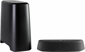 Polk Audio MagniFi Mini AX Sound Bar with Wireless Subwoofer, Dolby Atmos and DTS:X Certified, Polk's Patented VoiceAdjust & SDA Technologies, Ultra-Compact Design, Easy Setup, Black