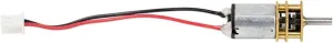 Powered Mini N20 DC Gear Motor with Wire, Miniature Mini Metal Gear 3V 220-300rpm Smart Car Robot DIY Motor Torque Gear (Size : 300rpm, Color : 3v)