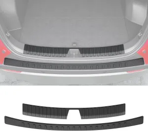 powoq Rear Bumper Protector Compatible with 2025 Chevy Equinox GMC Terrain Trunk Door Sill Protector TPE No EV 2Pcs Rear Bumper Guard Replacement for 2025 Chevy Equinox Accessories