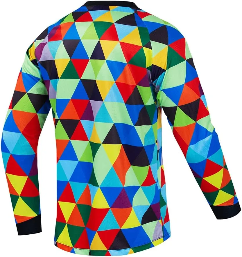 PSPORT Cycling Sweatshirt Men MTB T-Shirt Long Sleeve Bike Motorcycle Shirts Bike Jersey Tops UV Protection