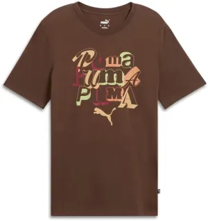 PUMA - Mens Trash Talk Tee, Color Espresso Brown, Size: Small