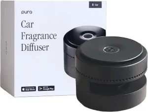 Pura Car Diffuser - Smart Car Aroma Diffuser with USB-C Cable for Luxury Fragrances - Auto Start & Start - Adjustable Fragrance Intensity - Fragrances Sold Separately
