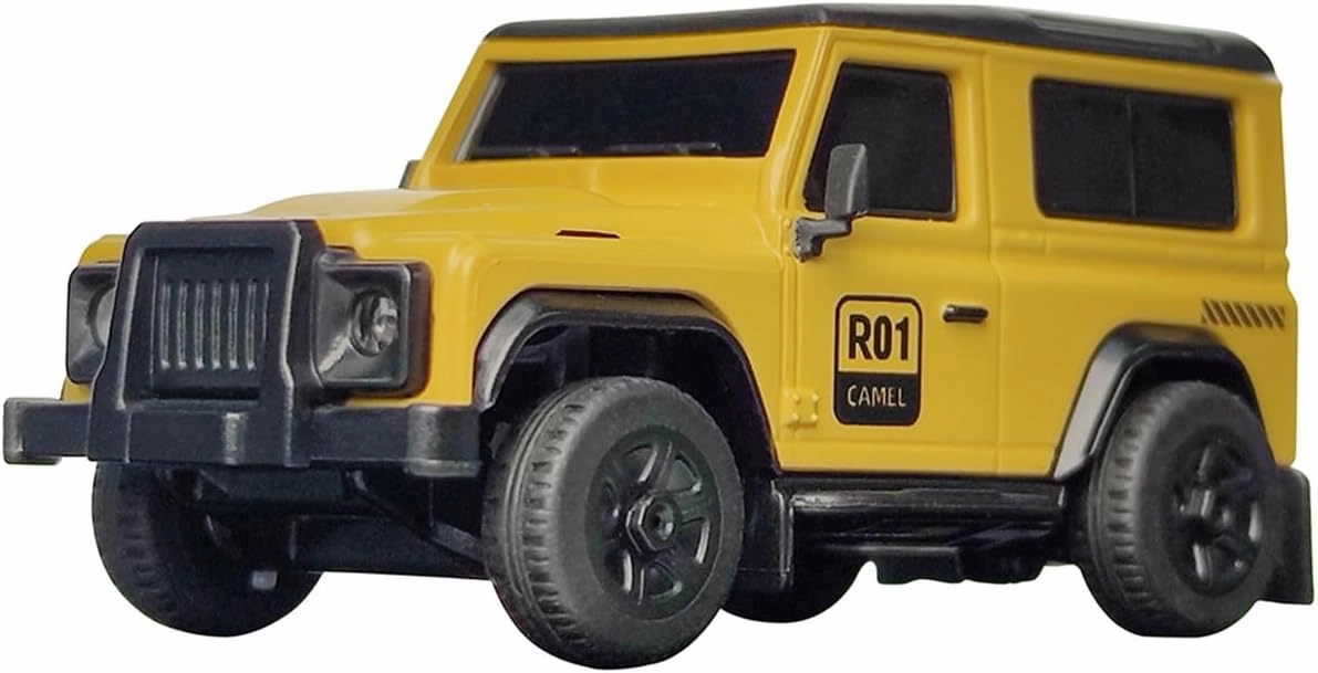 R01 Mini RC Drift Car, 1/64 2.4G Full Scale Romote Control Electric Climbing Vehicle Model with Interactive Light Set for Adult