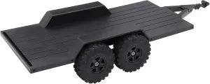 RC Car Accessories Compatible with TRX4-M for Defender for Bronco for TRX4M ABS 1/18 RC Crawler Car Scale Upgrade PartsUtility Trailer with Hitch