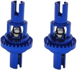 RC Car Accessories for Wltoys for 284131 K969 K979 K989 K999 P929 P939 for Mini-Q for AWD for IW04M AMZ 1/28 Metal Adjustable Differential RC Car Upgrades Parts(Blue2,2 pcs)