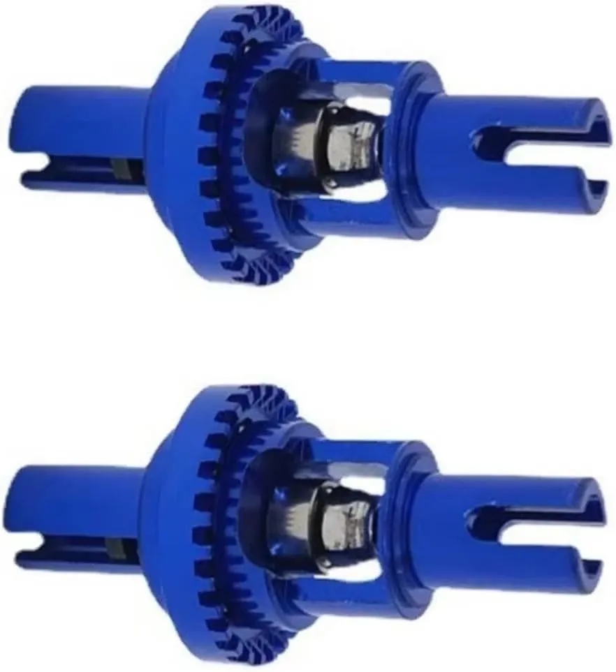 RC Car Accessories for Wltoys for 284131 K969 K979 K989 K999 P929 P939 for Mini-Q for AWD for IW04M AMZ 1/28 Metal Adjustable Differential RC Car Upgrades Parts(Blue2,2 pcs)