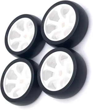 RC Car Parts for Mini-z for Mini-d for Mini-q for WLtoys P929 P939 K969 K979 K989 K999 284131 1/28 25mm Drift Tires Plastic Wheels RC Car Upgrade Parts