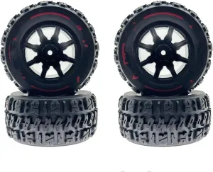RC Car Parts for MJX for Hyper Go 16207 16209 16208 16210 14209 14210 RC Car Spare Parts High Speed Remote Control Truck Wheel Tire Upgrade Replacement Accessories(Size 5)