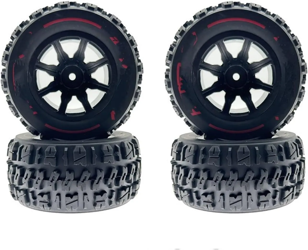 RC Car Parts for MJX for Hyper Go 16207 16209 16208 16210 14209 14210 RC Car Spare Parts High Speed Remote Control Truck Wheel Tire Upgrade Replacement Accessories(Size 5)