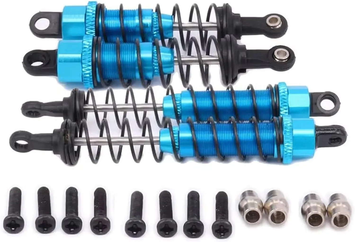 RC Car Shock Absorbers Compatible With WLtoys 12428 12423 1/12 RC Car Crawler Upgrad Part Metal Oil Filled Front&Rear Shock Absorber