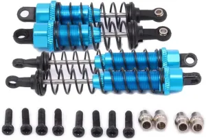 RC Car Shock Absorbers Compatible With WLtoys 12428 12423 1/12 RC Car Crawler Upgrad Part Metal Oil Filled Front&Rear Shock Absorber
