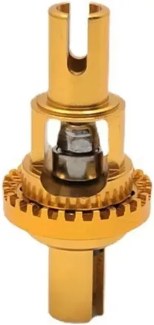 RC Car Upgrade Parts for Wltoys for 284131 K969 K979 K989 K999 P929 P939 for Mini-Q for AWD for IW04M AMZ 1/28 Metal Adjustable Differential RC Car Upgrades Parts(Yellow,1 pcs)