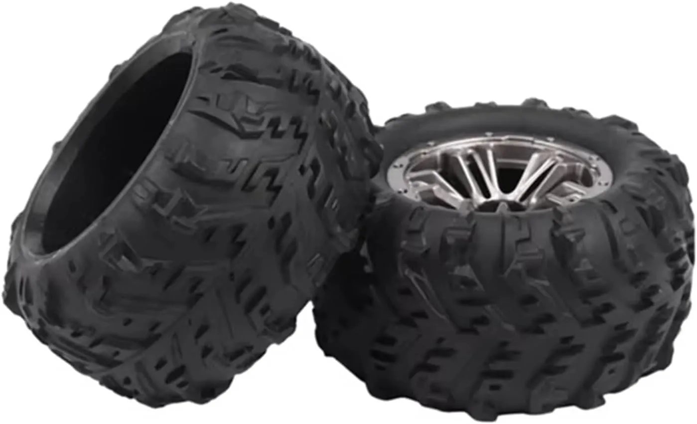 Rc Car Wheel Rim Tire Compatible with XLH Q901 Q902 Q903 1/16 RC Cars Upgrade Part Accessory Auto Parts Black Car Rubber Wheel Tire Spare Parts