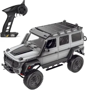 R/C MN-86S | Upgrade Version 4WD 1/12 2.4G Remote Control Big G500 RC Car Rock Crawler Climbing Off Road Truck with Headlight RTR Vehicle Models for Kids and Adults - Matt Grey