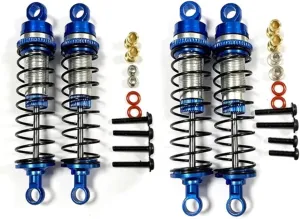 RC Shock Absorber Compatible With Losi For Mini-T For Mini-B 1/18 1/16 RC Truck Car Upgrades Parts Metal Front And Rear Shock Absorber Damper