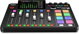 RØDE RØDECaster Pro II All-in-One Production Solution for Podcasting, Streaming, Music Production and Content Creation,Black