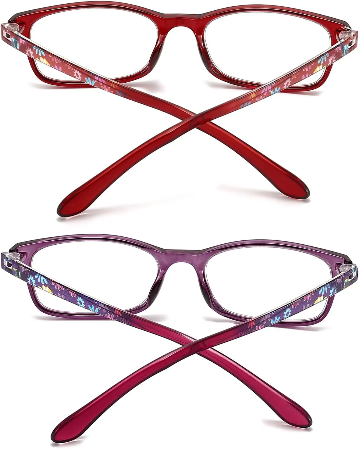 Reading Glasses for Women Blue Light Blocking Computer Readers, Flexible Eyeglasses Anti Eyestrain/Glare/UV