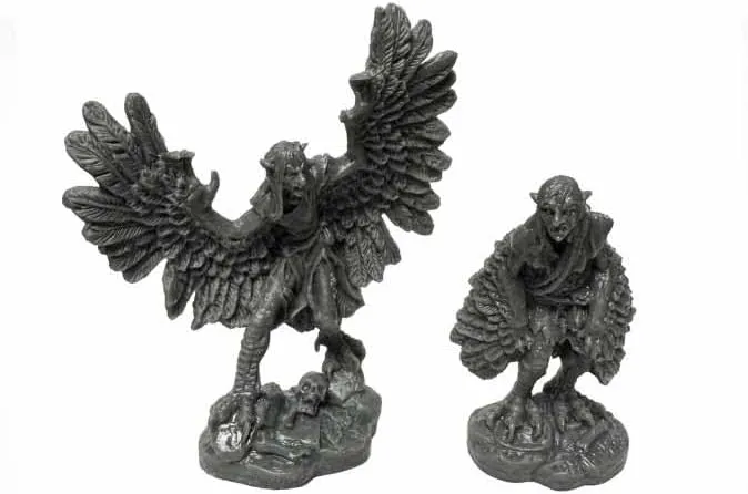 Reaper Miniatures Harpies Miniature 25mm Heroic Scale Figure Bones Black