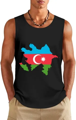 Red Rose Glass Dome Men's Regular Fit Tank Top Lightweight Tanks Sleeveless Summer Shirt Gym Tee
