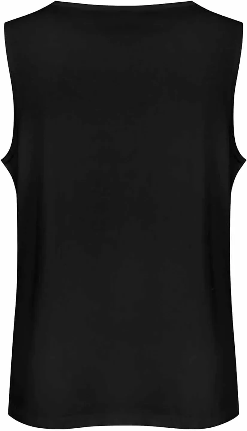 Red Rose Glass Dome Men's Regular Fit Tank Top Lightweight Tanks Sleeveless Summer Shirt Gym Tee