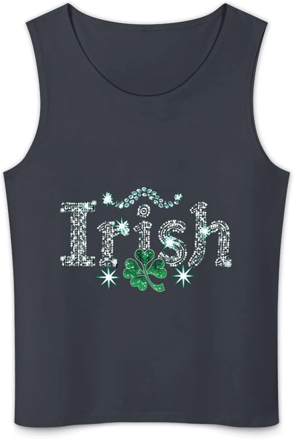 Red Rose Glass Dome Men's Regular Fit Tank Top Lightweight Tanks Sleeveless Summer Shirt Gym Tee