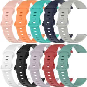 Replacement Band Compatible with WZWNEER Watch,Soft Silicone Smart Watch Band Adjustable Quick Release Smartwatch Band for WZWNEER Watch Band Accessories