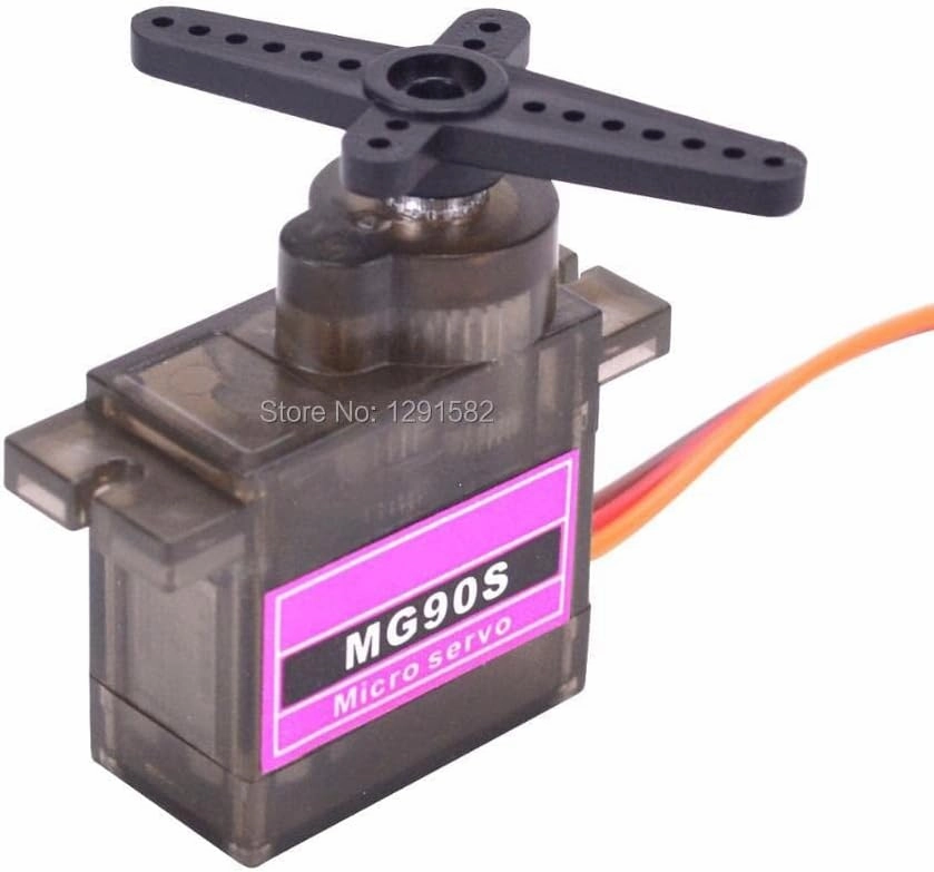 Replacement Part For MG90S 9g Metal Gear Mini Rc Servo Upgraded SG90 Micro Servos For Smart Vehicle Helicopter Boat Car - (Color: 100PCS)
