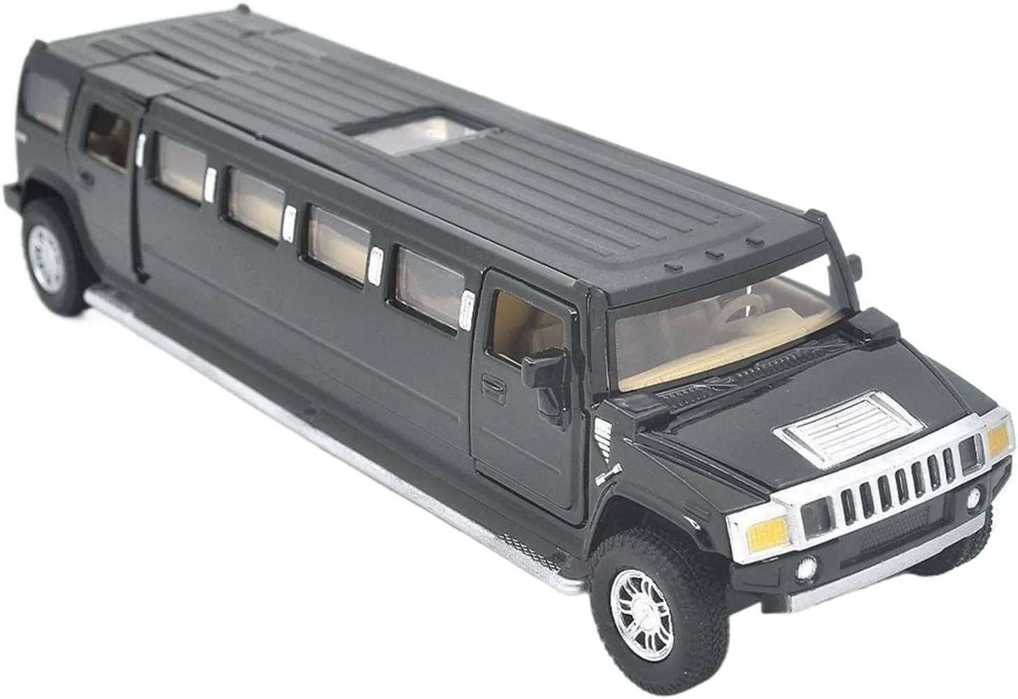Resin Car Models Kit 1 32 Fit for Applicable Extended Hummer Alloy Car Model Simulation Sedan Collection Souvenir Ornaments