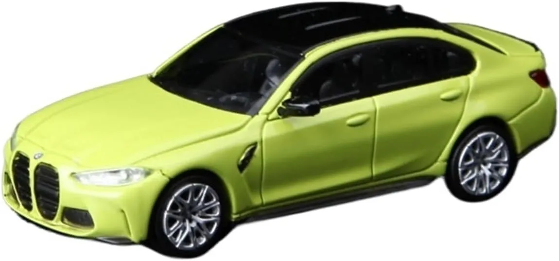 Resin Car Models Kit 1 64 Fit for BMW M3 G80 Colour Simulation Alloy Car Model Collectibles Decoration Scene Display Toy