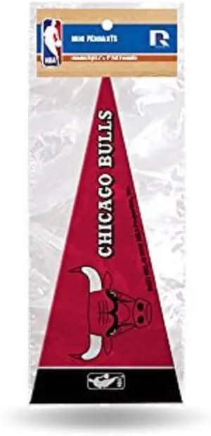 Rico Industries NBA Mini Pennant Set 4" x 9" Felt Mini Pennant Team Set (Includes 8 Pieces)