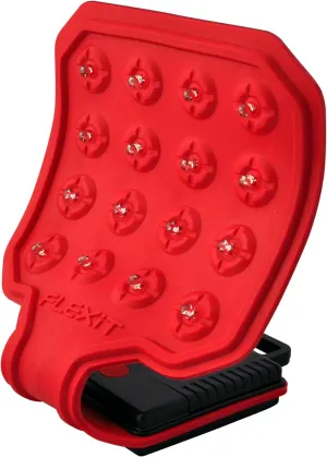 Risk Racing 00-115 FLEXIT Ultra Flexible Hands-Free Flashlight, Red