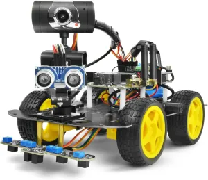 Robot Car Kit for Arduino Robotics Kit for Adults Smart Car Robot Teen Gifts Programable Robot DIY for STEM Education
