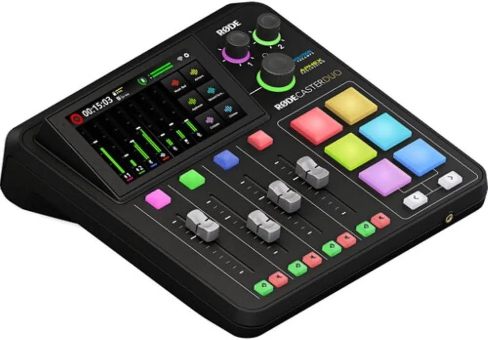 RODECaster Duo Integrated Audio Production Studio
