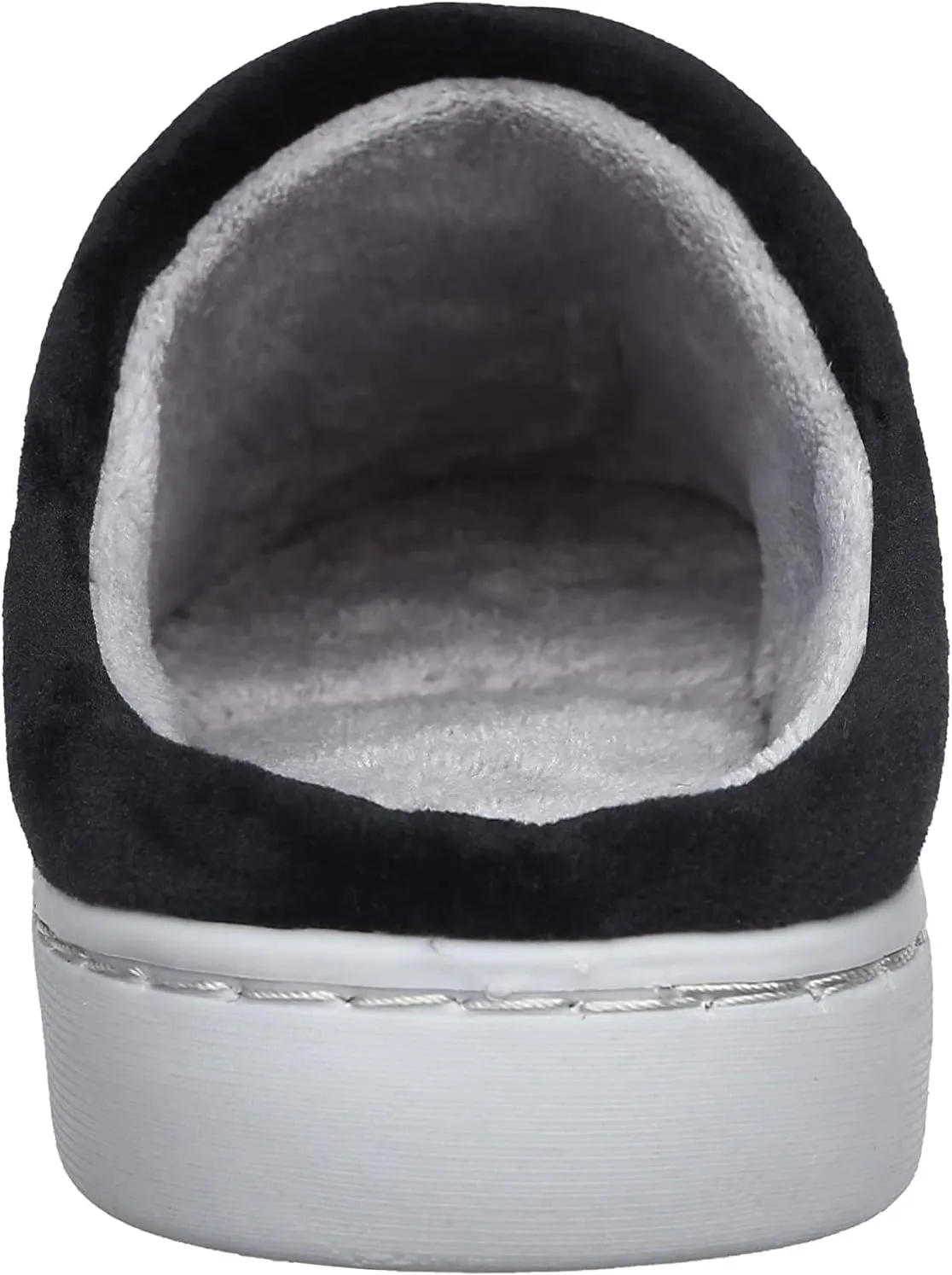 Rojeam Ladies Cute Cat Animal Plush Slip On Winter Warm Bedroom Shoes Non Slip House Slippers for Women Men