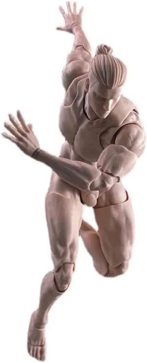 Romankey X Cowl 1/12 Scale Super Flexible Male Body 6 inch Man Action Figures White Skin