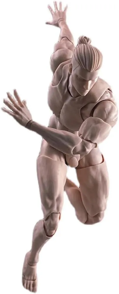 Romankey X Cowl 1/12 Scale Super Flexible Male Body 6 inch Man Action Figures White Skin
