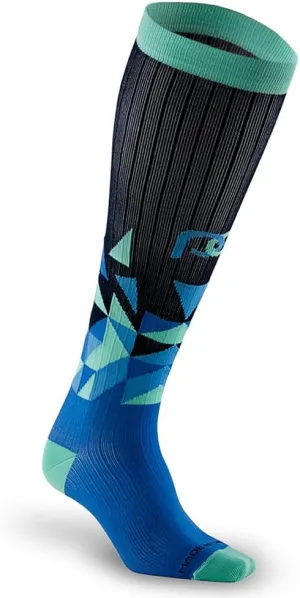 Running Marathon Socks - Calf-Length Travel and Sports Compression Socks for Foot and Ankle Support
