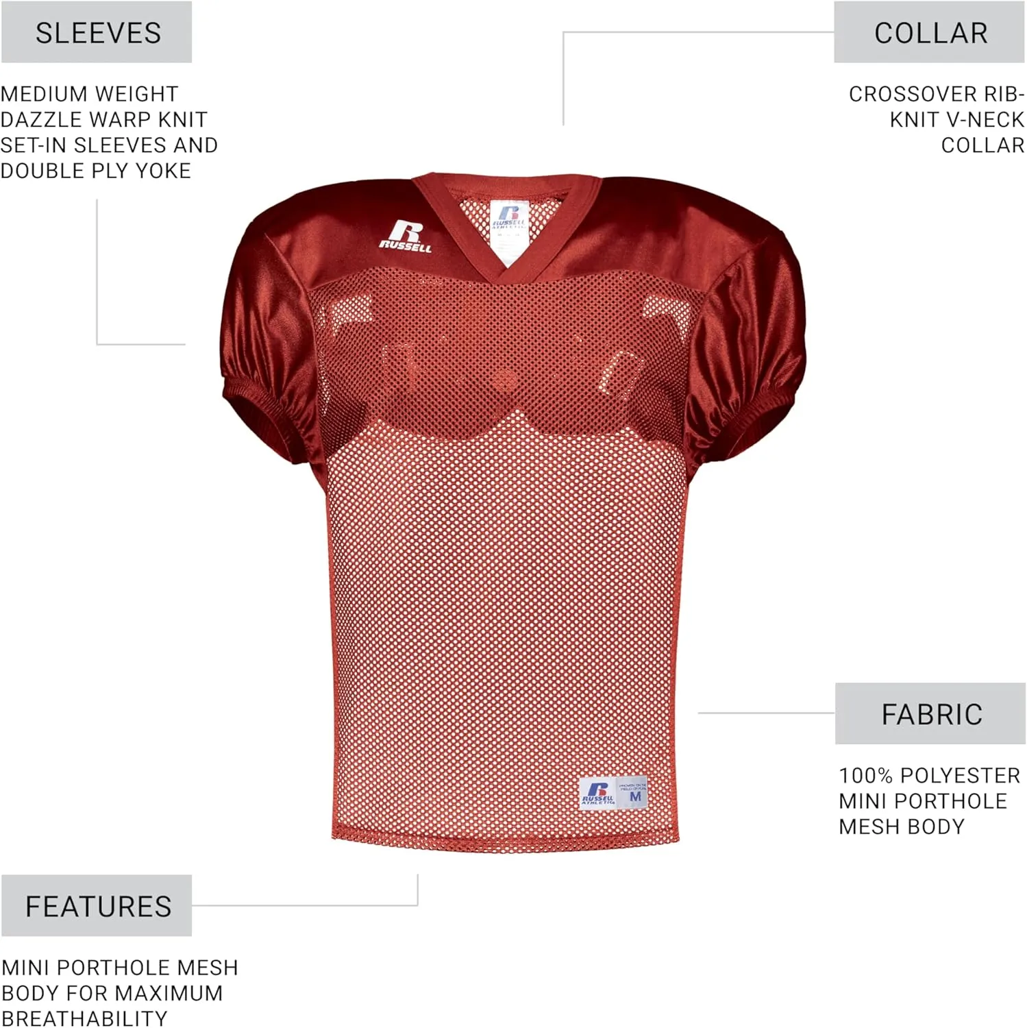 Russell Athletic Men's Stock Practice Jersey
