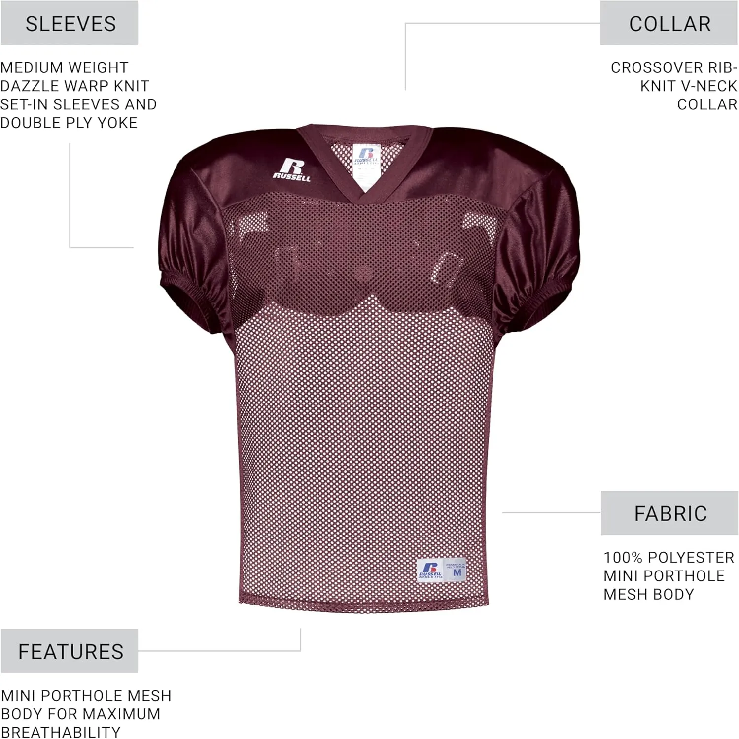 Russell Athletic Men's Stock Practice Jersey