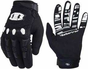 Seibertron Unisex BMX MX ATV MTB Racing Mountain Bike Bicycle Cycling Off-Road/Dirt Bike Gloves Road Racing Motorcycle Motocross Sports Gloves Touch Recognition Full Finger Glove