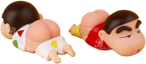 Shin-Chan Mini Body Mochi Cushion Plush Stuffed Toy for Boys & Girls PVC Size for Car Dashboard