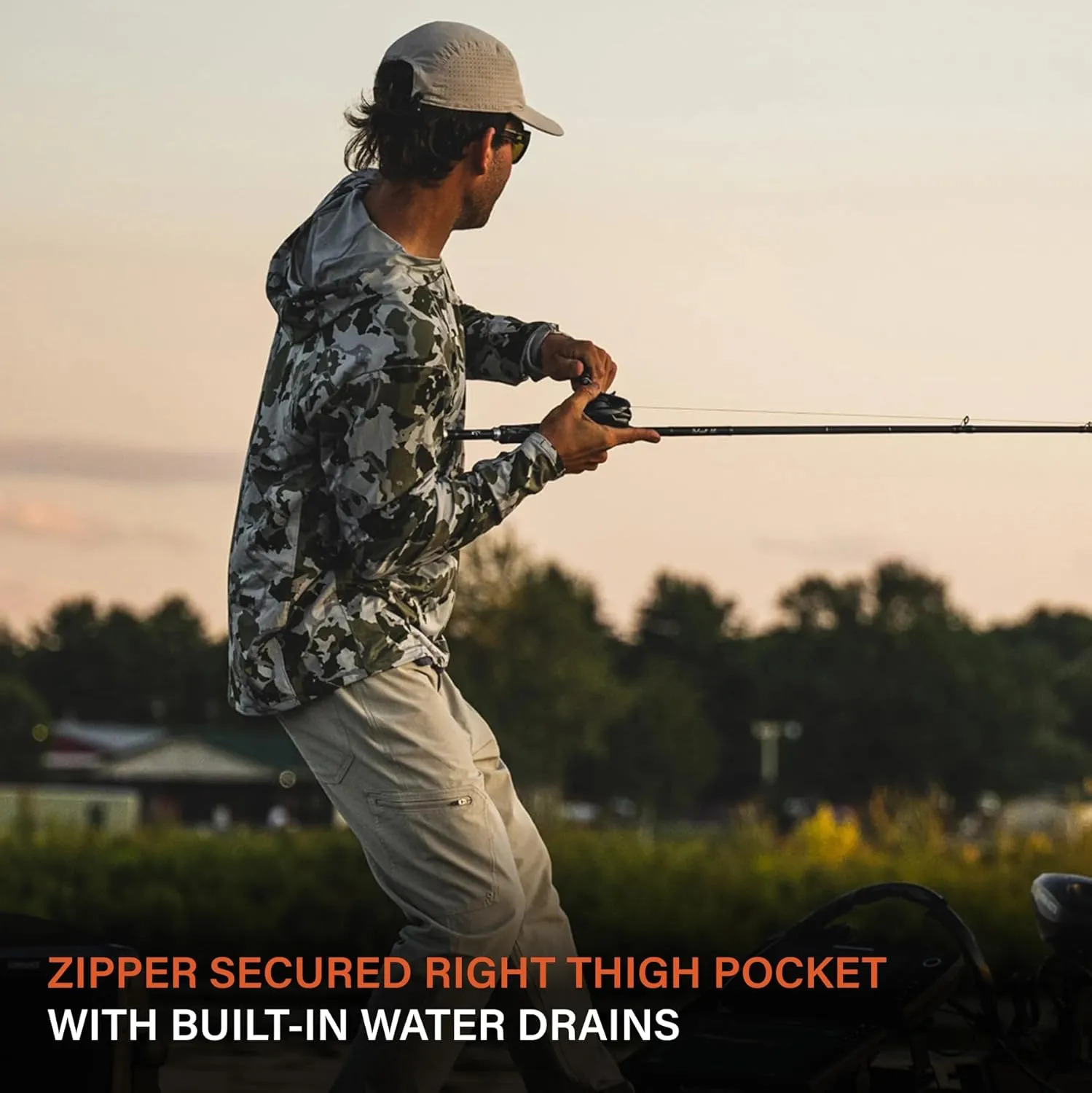 Simms Men’s Freestone Stockingfoot Fishing Wading Pants - Waterproof, Lightweight and Breathable Warm Weather Fishing Pants