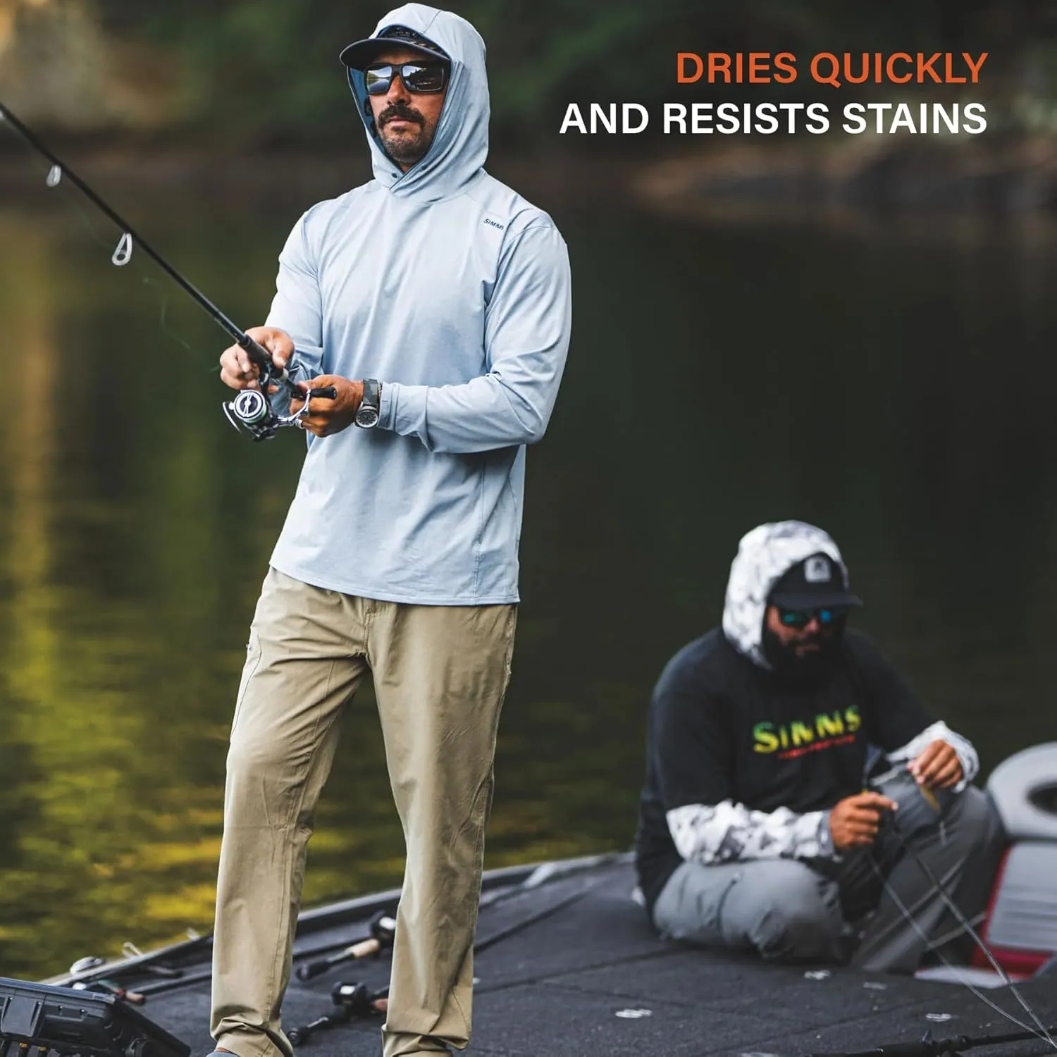 Simms Men’s Freestone Stockingfoot Fishing Wading Pants - Waterproof, Lightweight and Breathable Warm Weather Fishing Pants