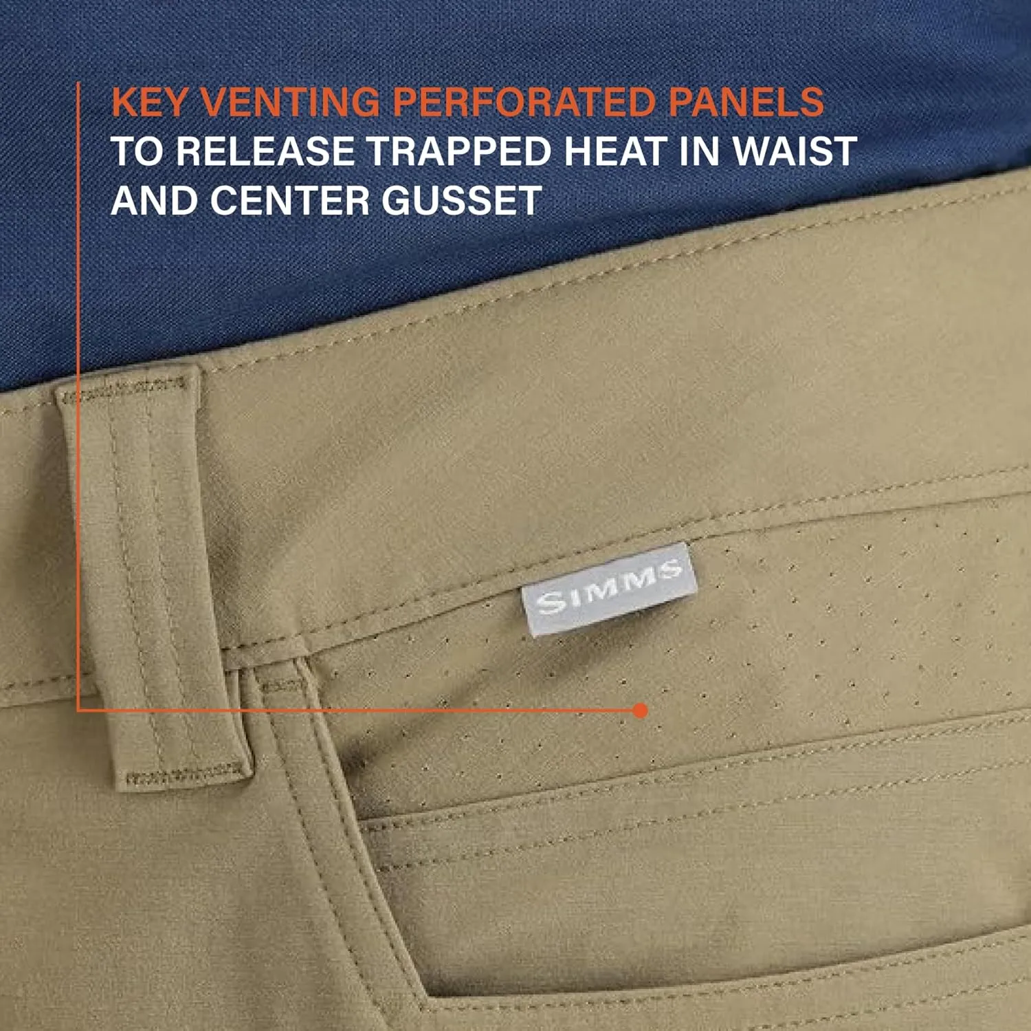 Simms Men’s Freestone Stockingfoot Fishing Wading Pants - Waterproof, Lightweight and Breathable Warm Weather Fishing Pants